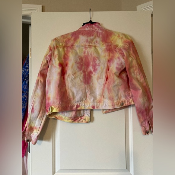 Tie dye Jean jacket - Picture 4 of 7